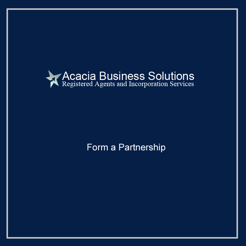 Form a Partnership